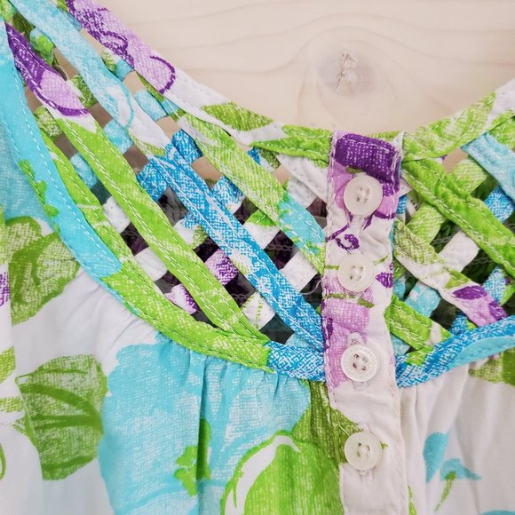 💥2/$30💥 Summer retro floral tank - Picture 2 of 4